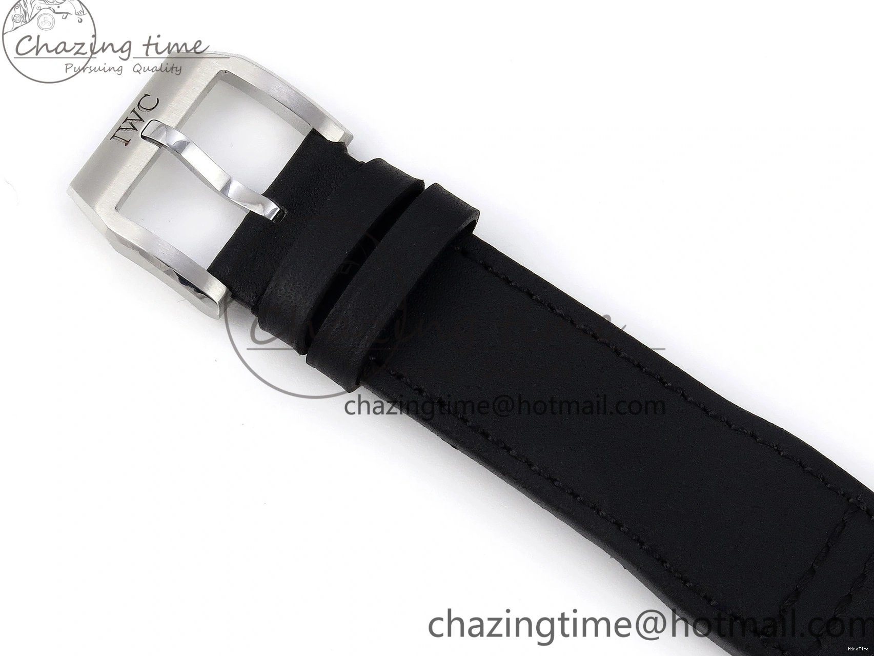 MIROTIME 0331 Pilot Mark XX IW328201 ZF 1:1 Best Edition Black Dial on Black Leather Strap A Affordable 7028